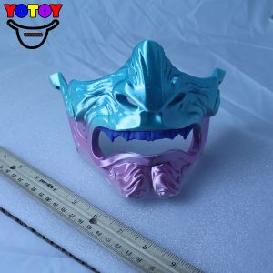 Dragon Face Mask - Cotton Candy W Color Change Teeth